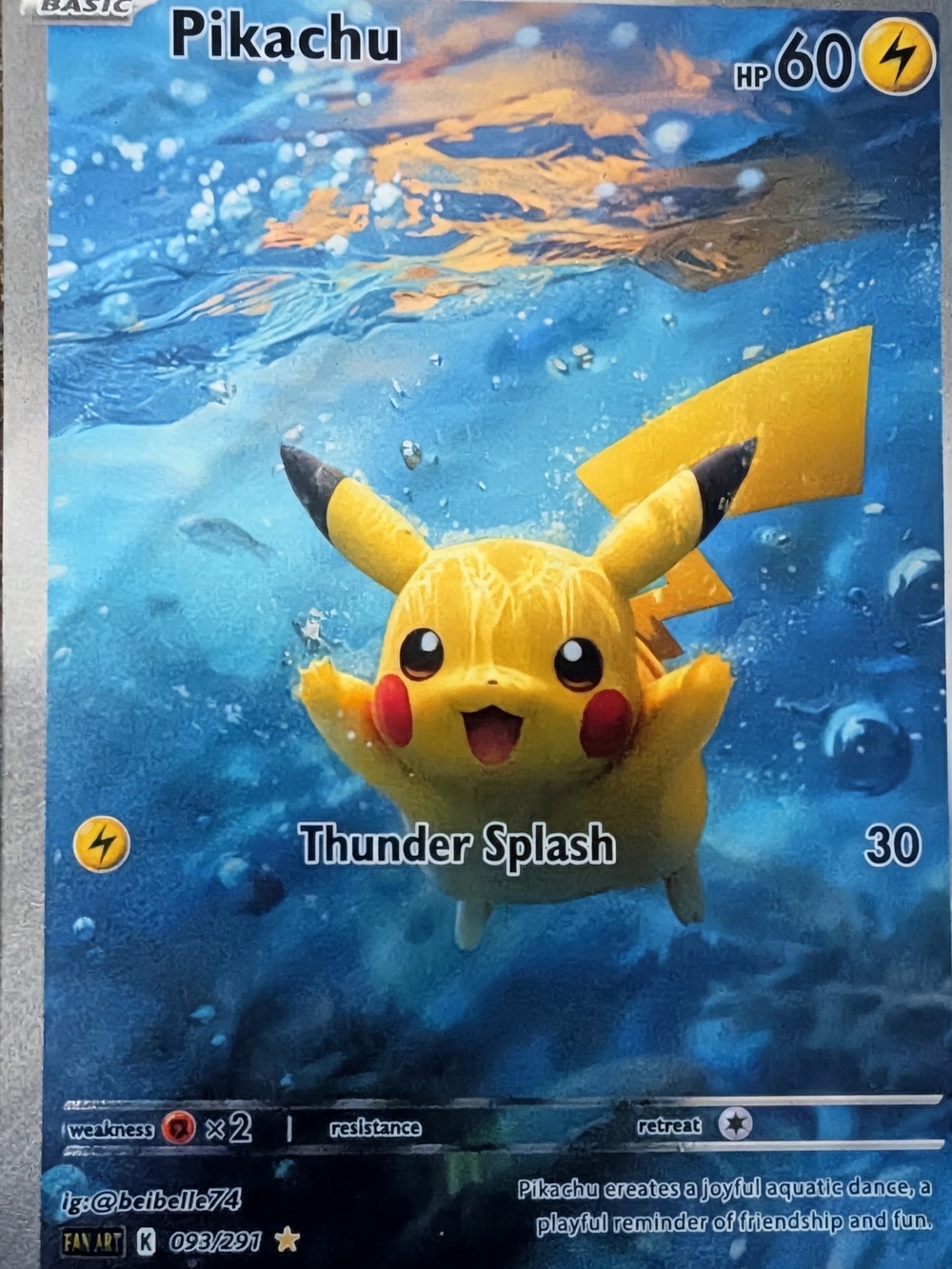 Pikachu Kids Bath Toy - Yellow